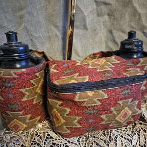 Nathan Southwest Print Hydration Belt | Double Water Bottle Running Pack